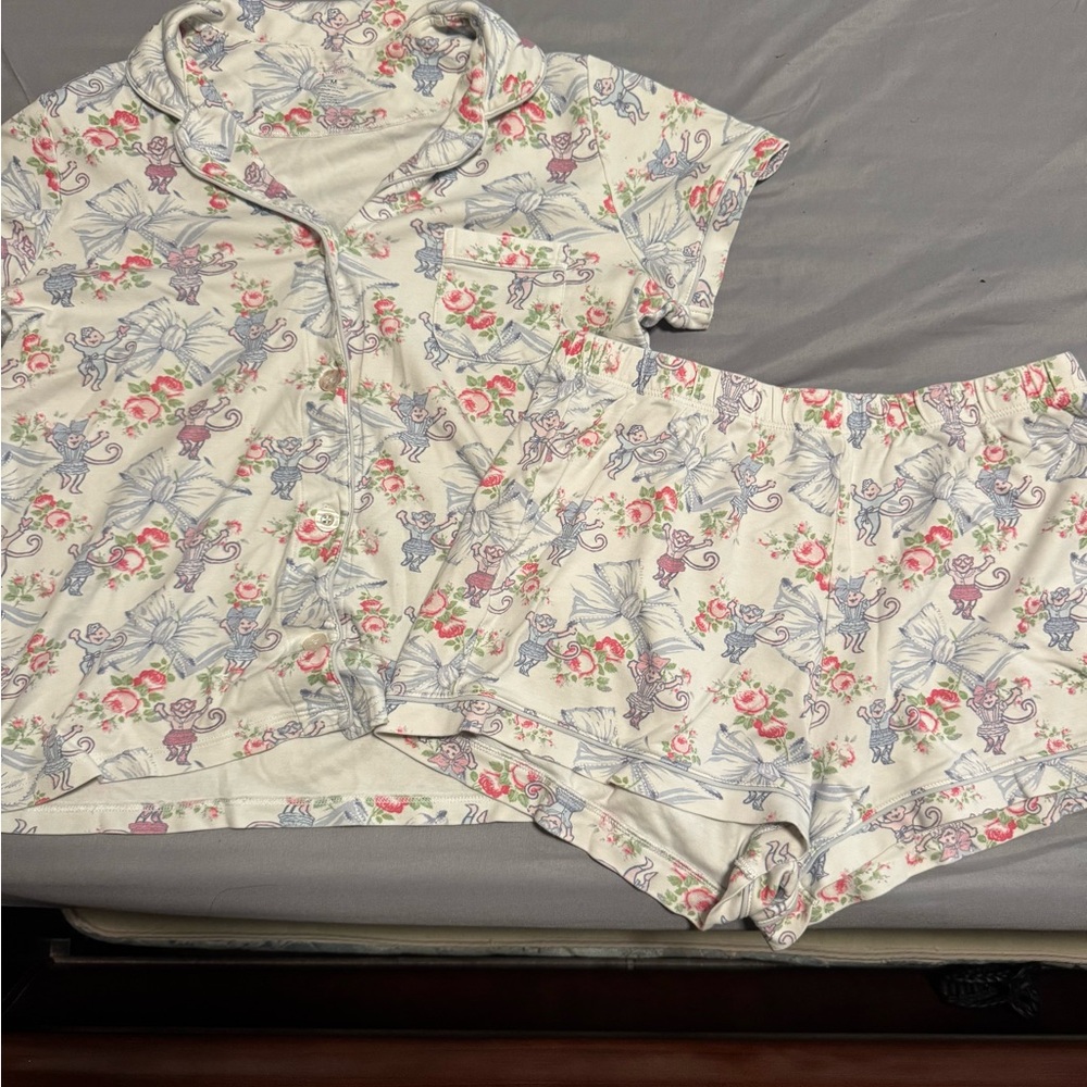 LoveShack Fancy x Roller Rabbit Women's Pajama Set